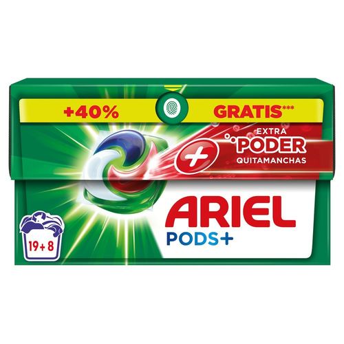 Ariel Pods 3 En 1 Extra Poder 19+8 Lavados