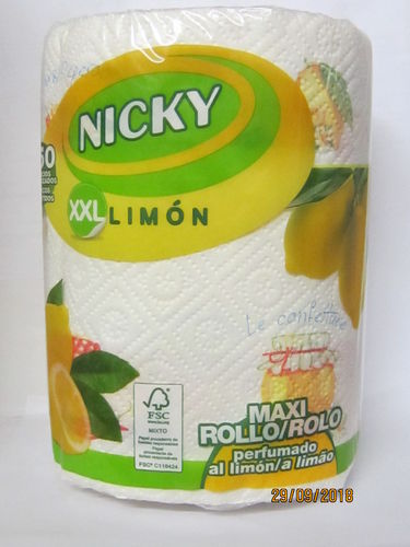 NICKY LIMON PAPEL DE COCINA ROLLO XXL