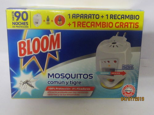 INSECTICIDE ELECTRIC BLOOM 2 SPARE PARTS + 1 APPLIANCE