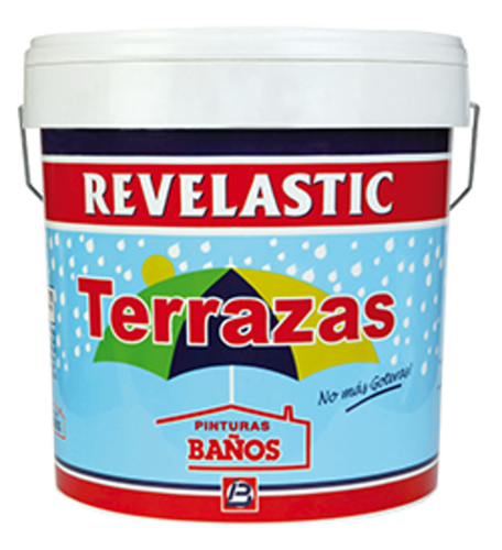 REVELASTIC TERRAZAS red rubber coating