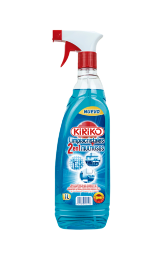 KIRIKO GLASS CLEANER + MULTIPURPOSE 2 IN 1