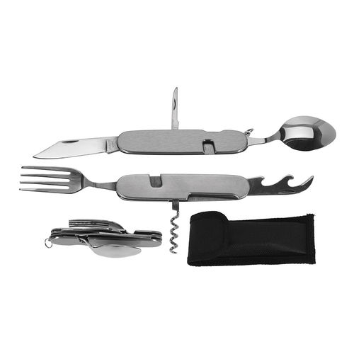 MULTIFUNCTION CAMPING PENKNIFE. STAINLESS STEEL. WITH 8 FUNCTIONS. REDCLIFFS