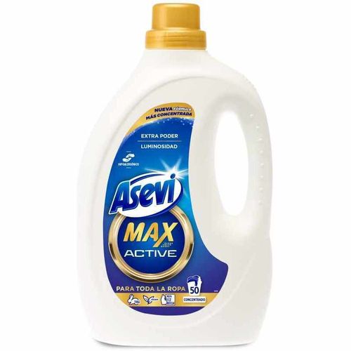 ASEVI MAX ACTIVE DETERGENT 50 doses
