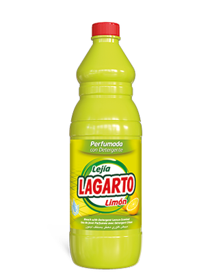 Lagarto Limon Bleach 1.5 liters with detergent
