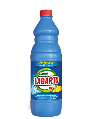 Lejia Lagarto Azul 1,5 litros con detergente