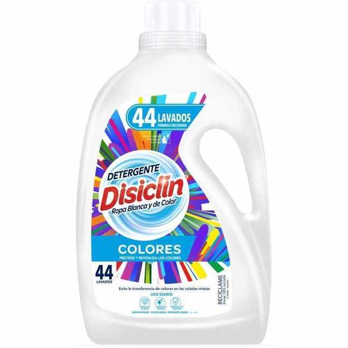 Disiclin. Detergente Líquido Colores. 44 lavados