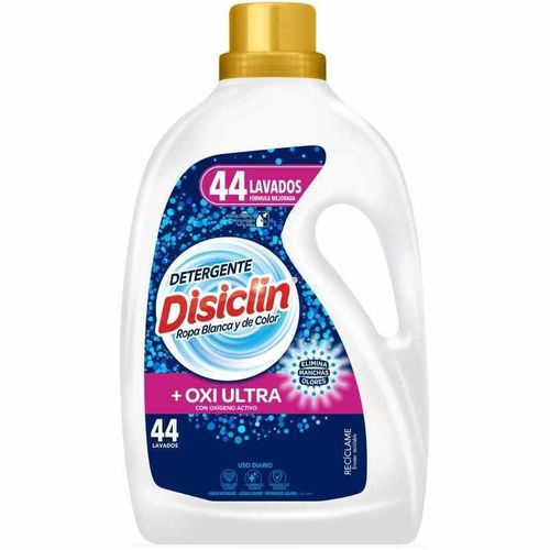 Disiclin. Detergente Líquido Oxigeno Activo. 44 lavados
