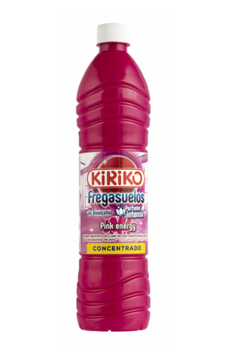 KIRIKO CONCENTRATED FLOOR SCRUBBER WITH BIOALCOHOL PINK ENERGY 1L